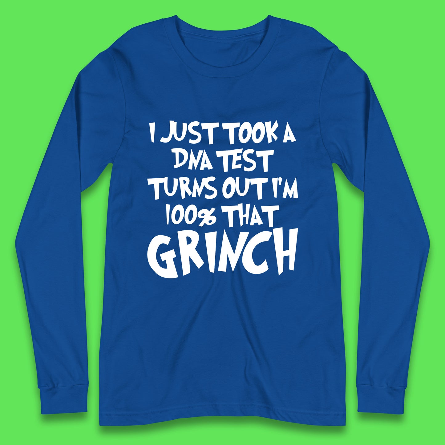 christmas grinch long sleeve t shirt