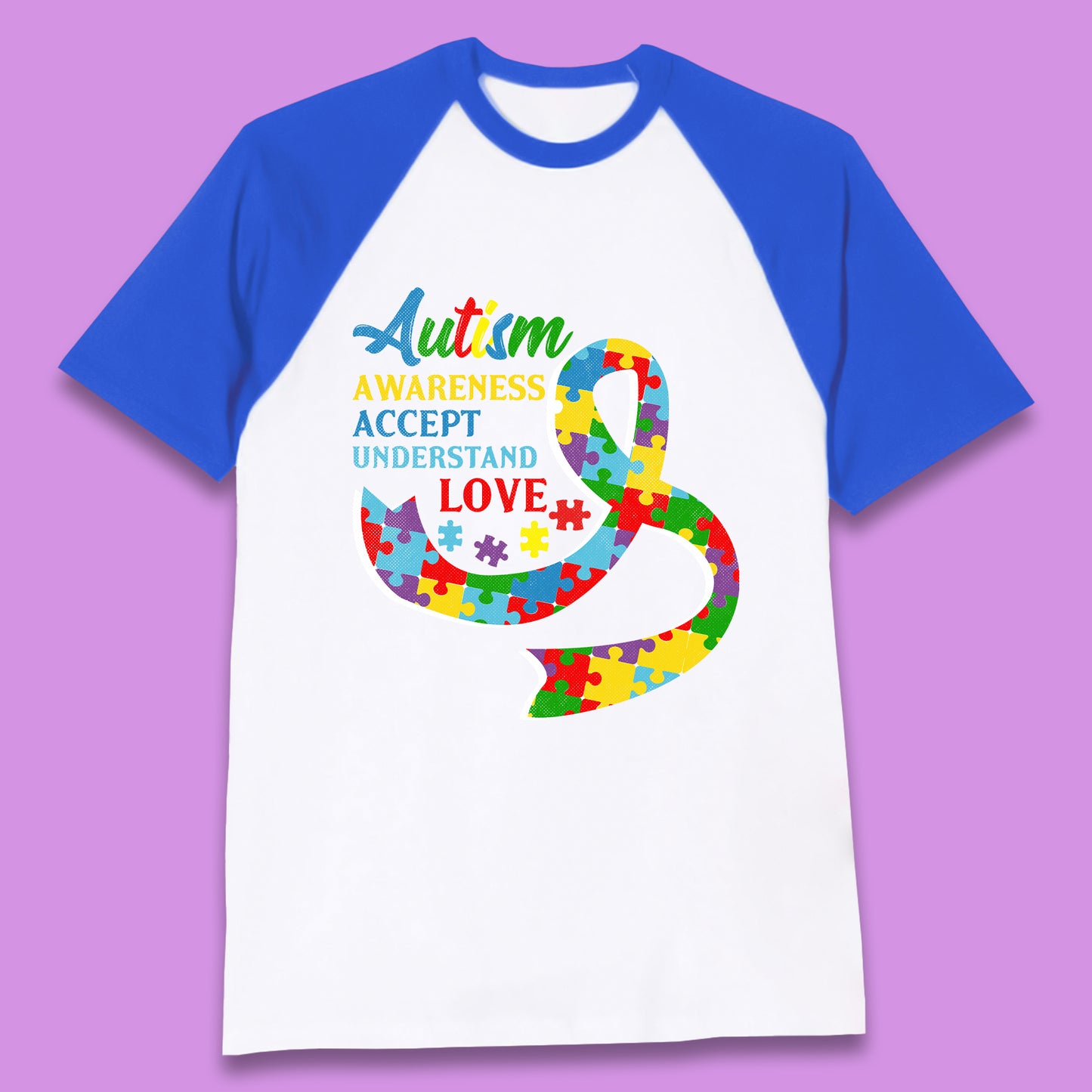 Autism Awareness Baseball T-Shirt