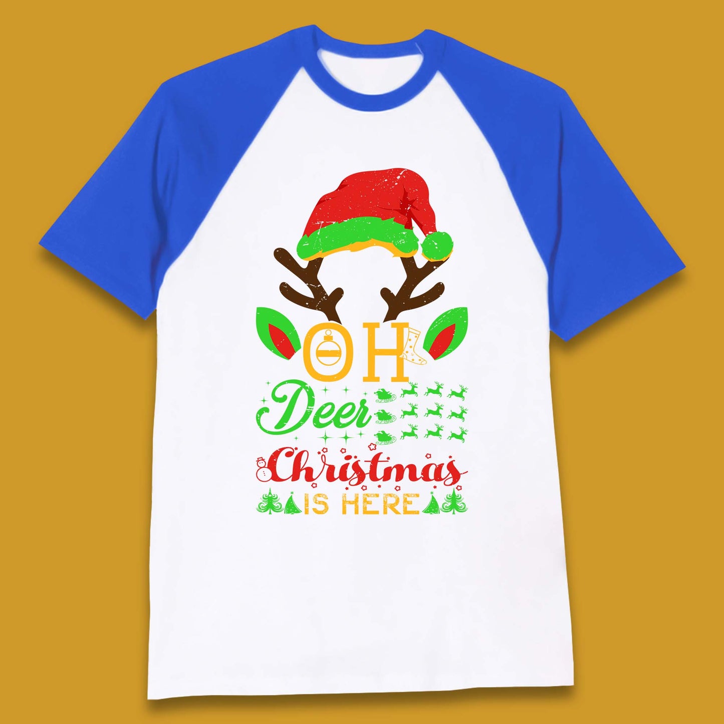 oh deer christmas is here tee