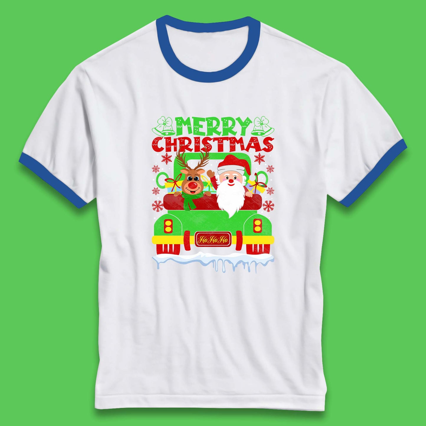 merry christmas truck tee