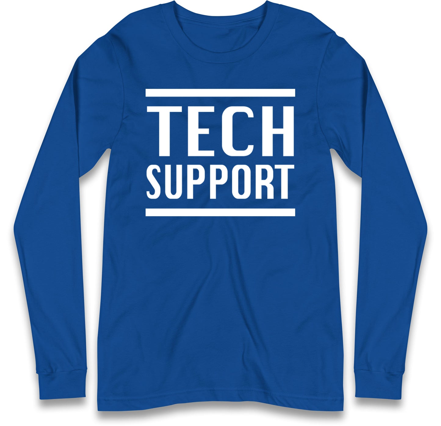 Tech Support Elon Musk Long Sleeve T Shirt