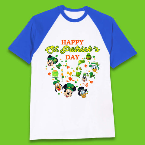 Disney Happy St. Patrick's Day Baseball T-Shirt
