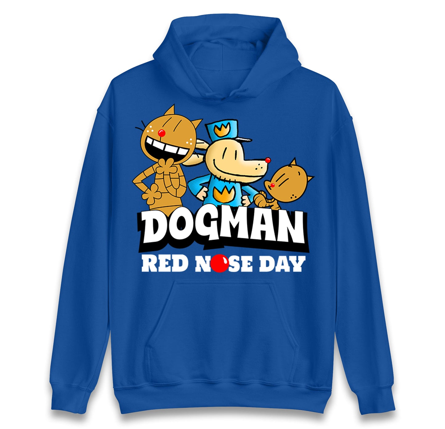 Dogman Red Nose Day Hoodie UK