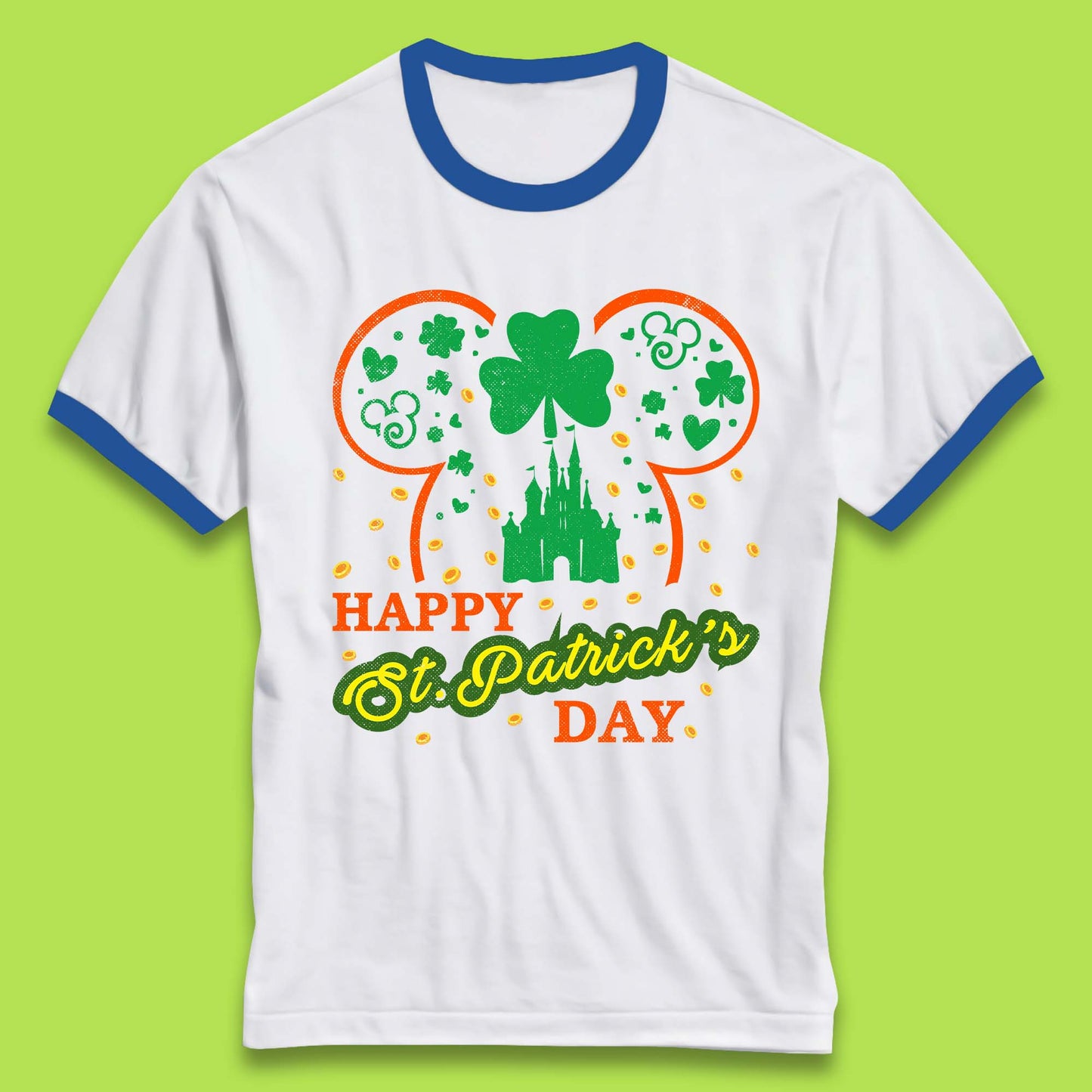 Disney Happy St. Patrick's Day Ringer T-Shirt