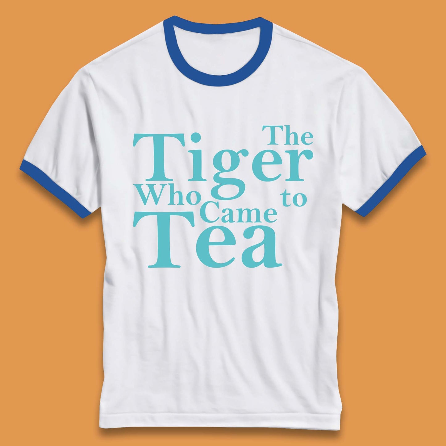 The Tiger Who Came To Tea Story Book Ringer T-Shirt