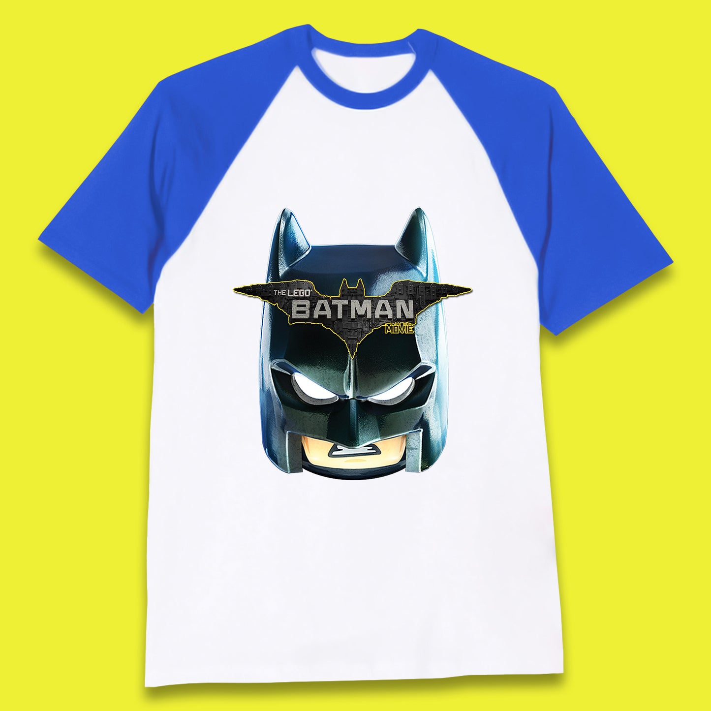 Lego Batman Head Lego Batman 3 Beyond Gotham The Lego Batman Movie DC Comics Baseball T Shirt