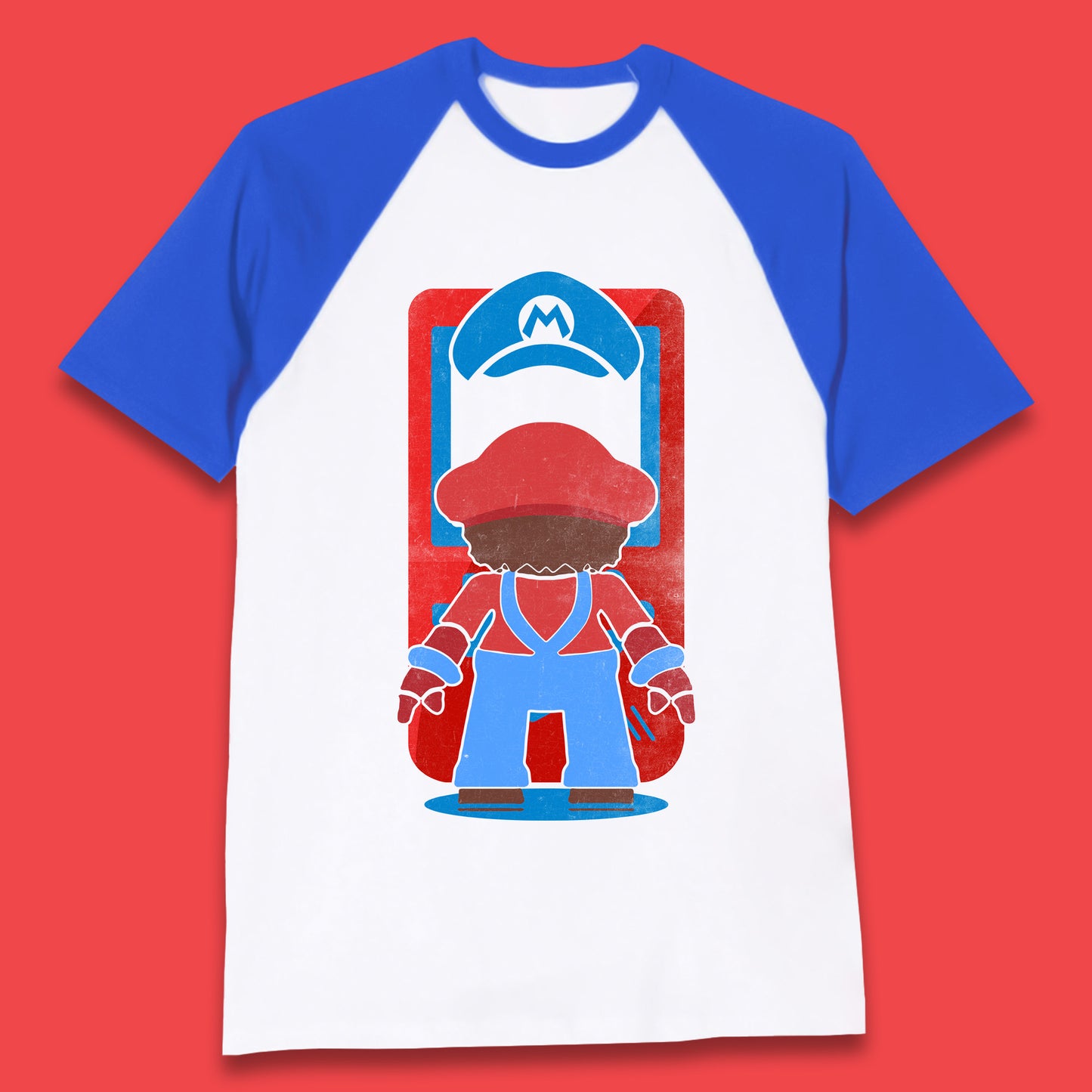 Super Mario Game Series Retro Super Nintendo Switch Console Gamer Mario Game Lovers Baseball T Shirt