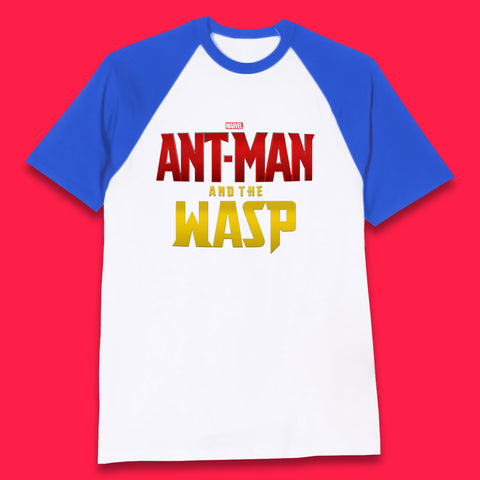 Marvel Ant Man and The Wasp American Comic Superhero Marvel Avengers Movie Baseball T Shirt