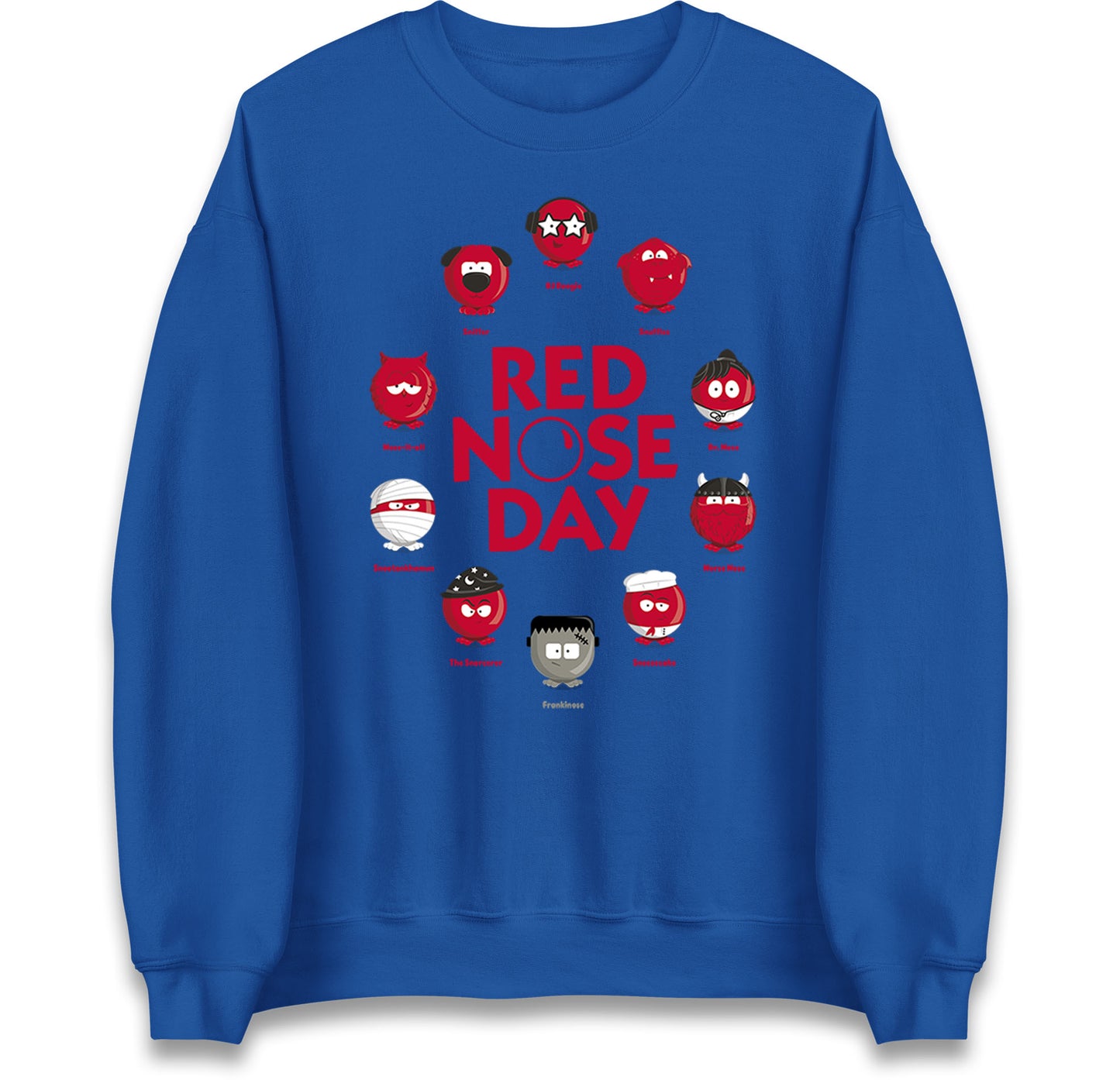 Red Nose Day Funny Noses Jumper