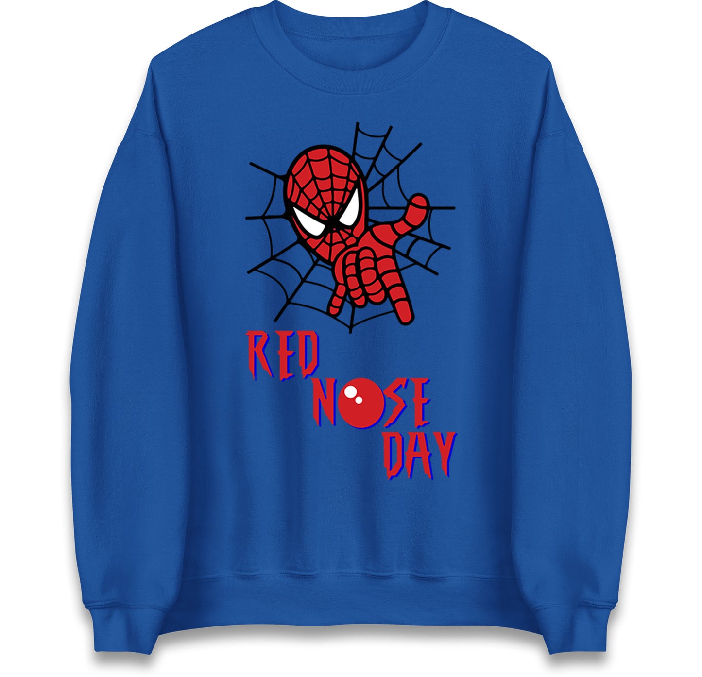 Spider Man Red Nose Day Jumper