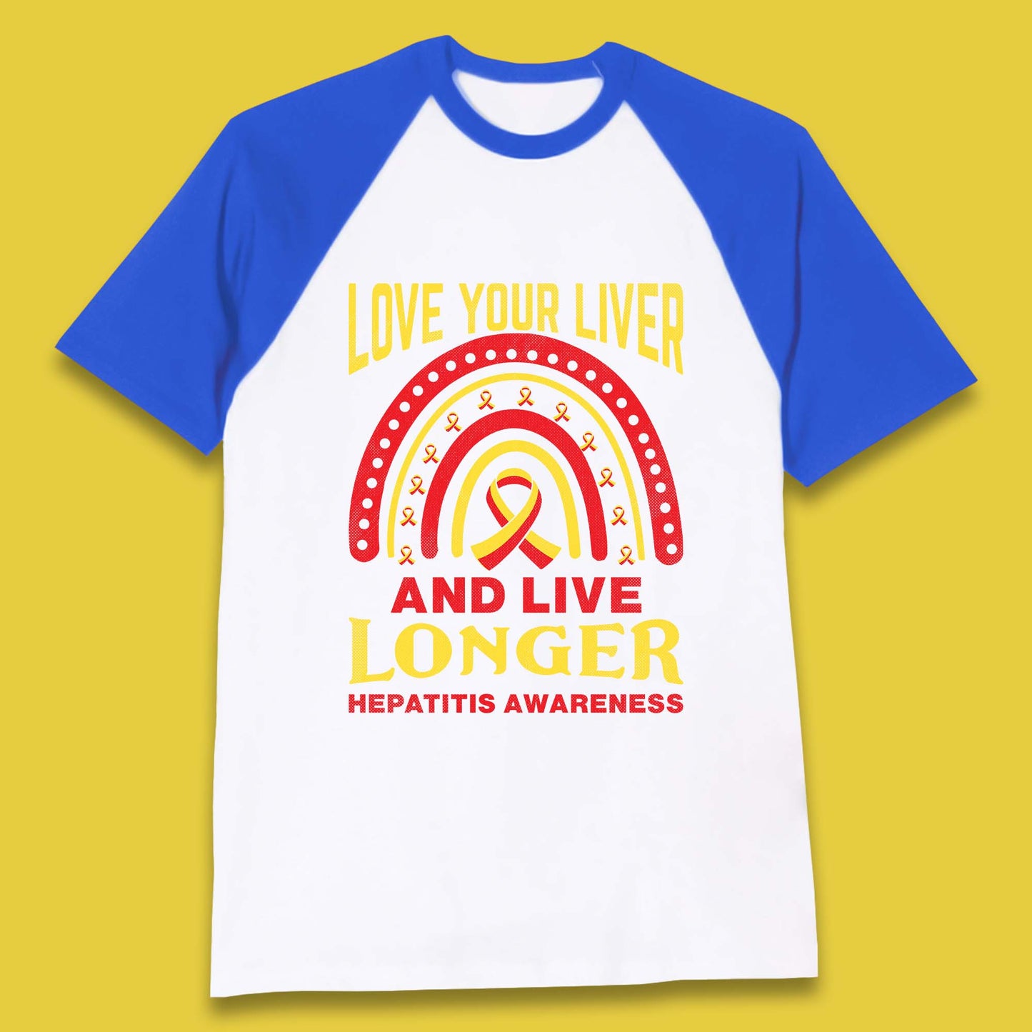 Hepatitis Awareness Baseball T-Shirt