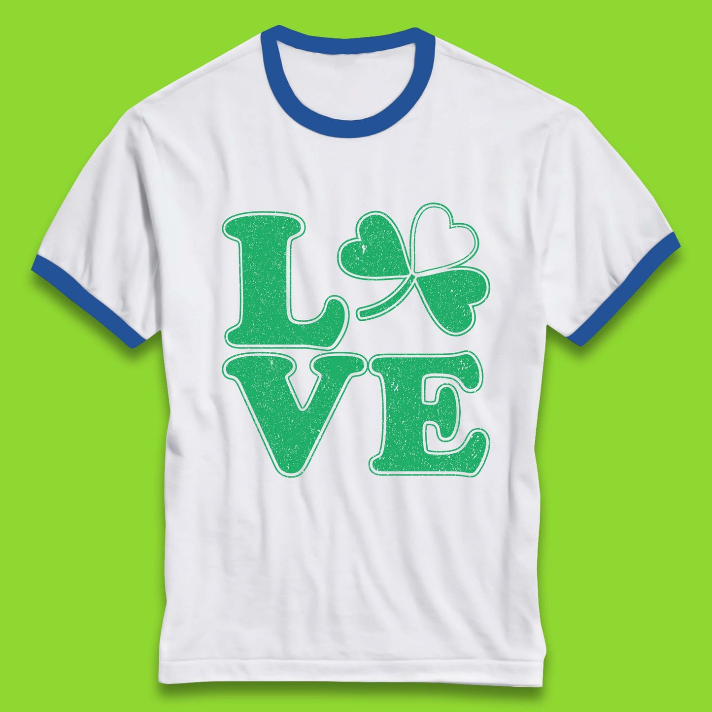 Shamrock Love Ringer T-Shirt
