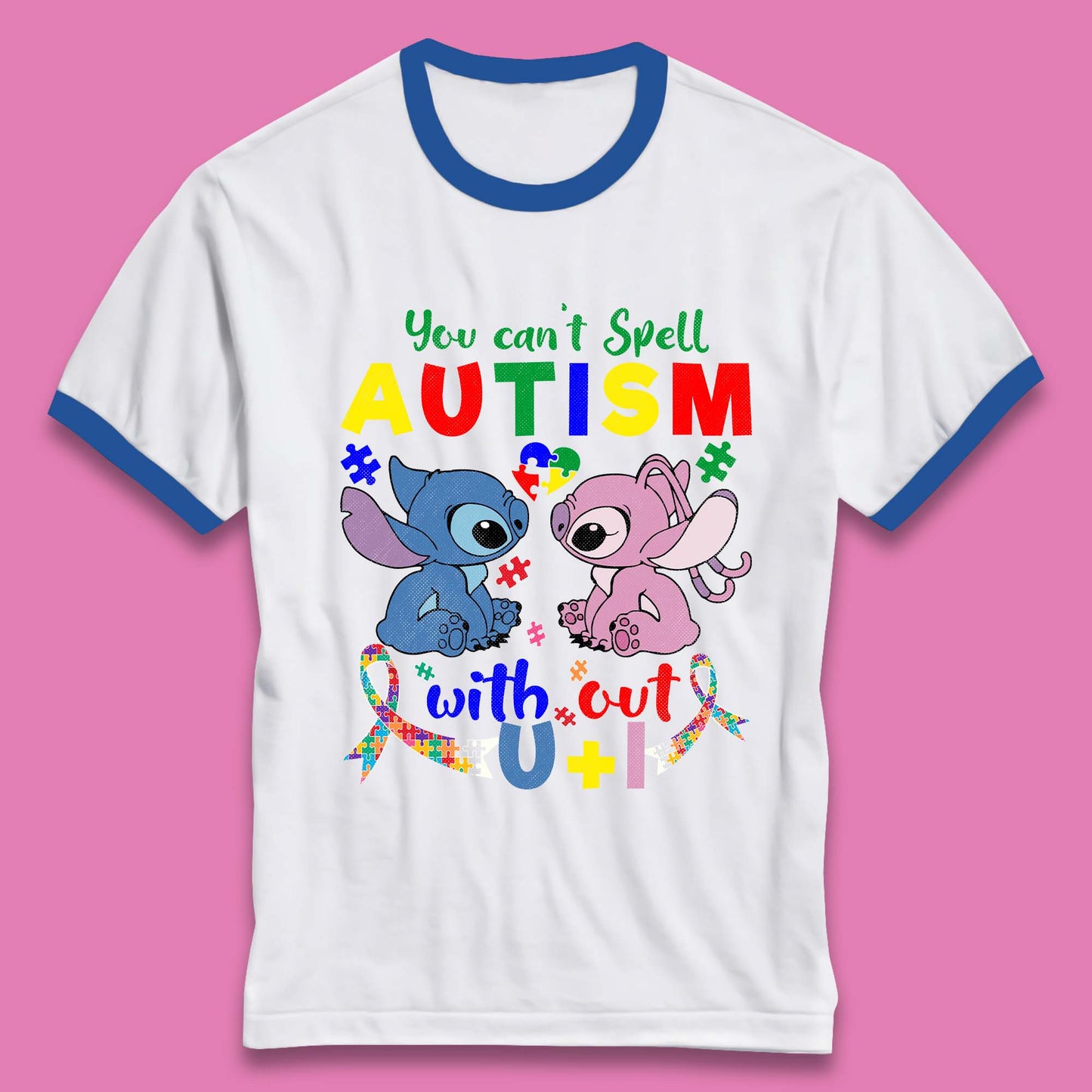 You Can't Spell Autism Ringer T-Shirt