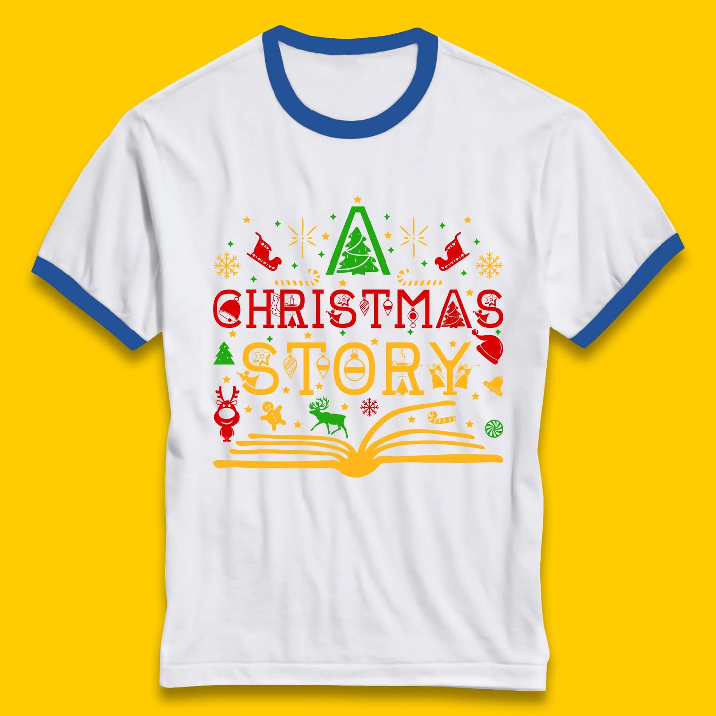 a christmas story ringer tee
