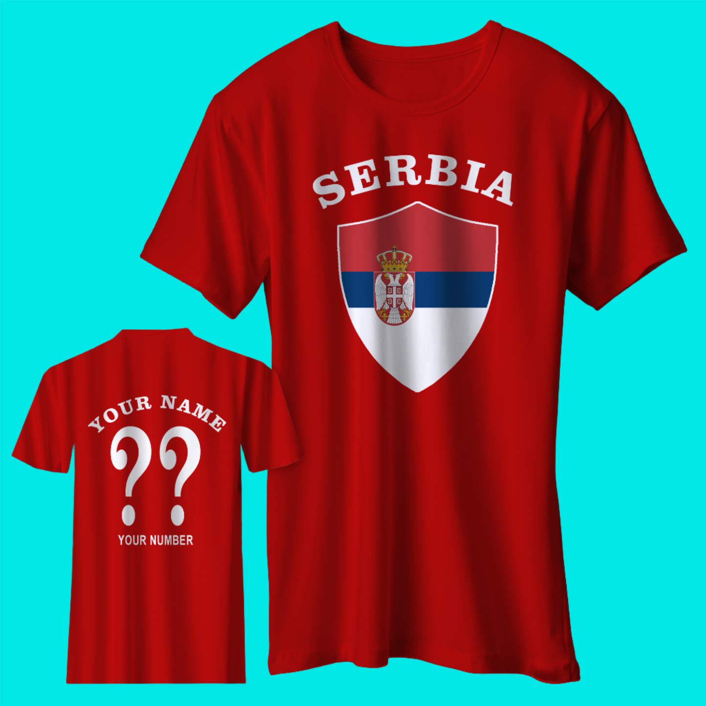 Serbia Football Shirt