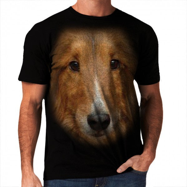 Shetland Sheepdog Face T-Shirt