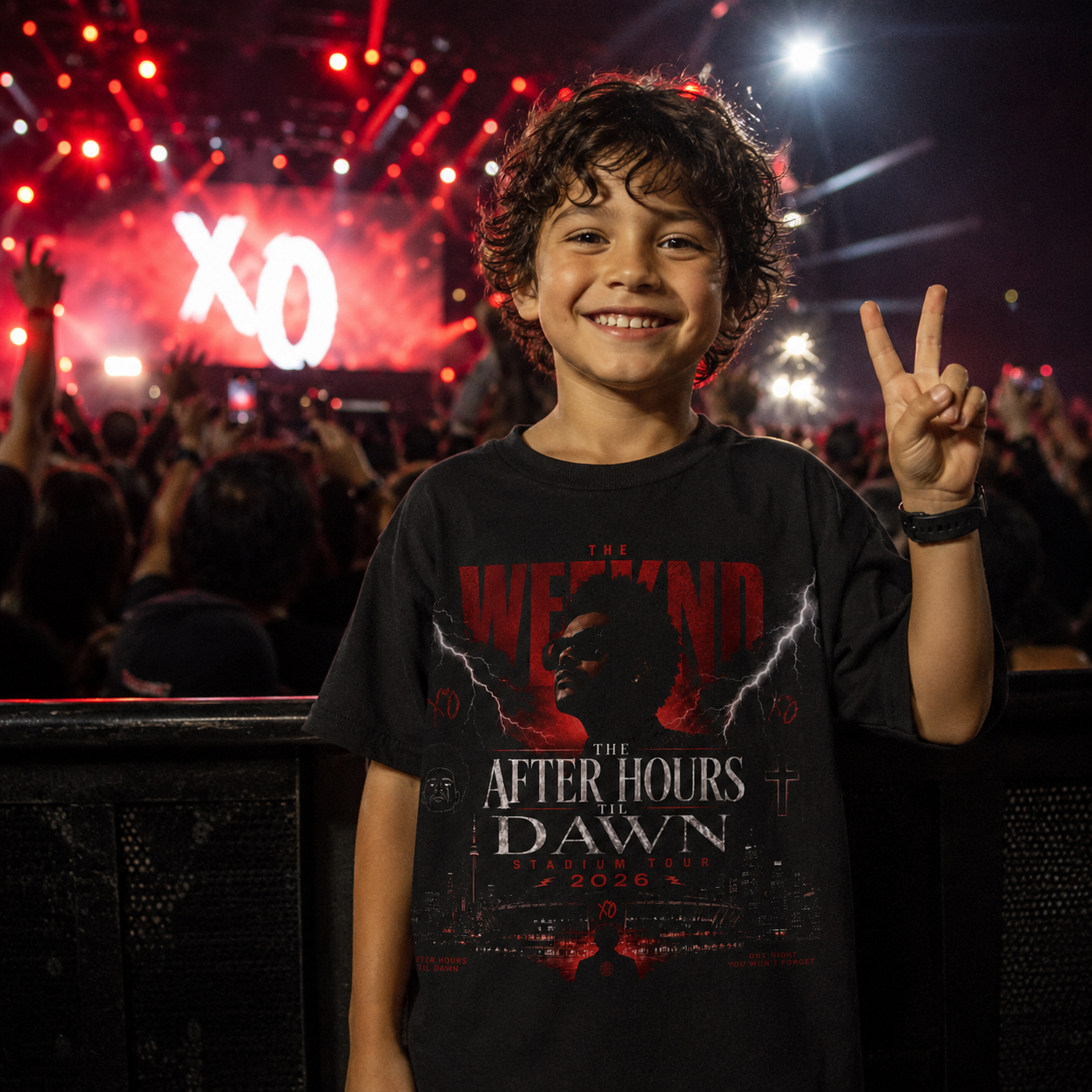 The Weeknd The After Hours Til Dawn Stadium Tour 2026 T Shirt