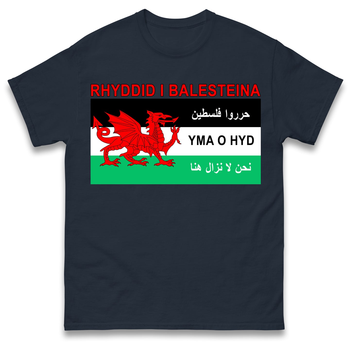 Welsh Pro Palestine T Shirt