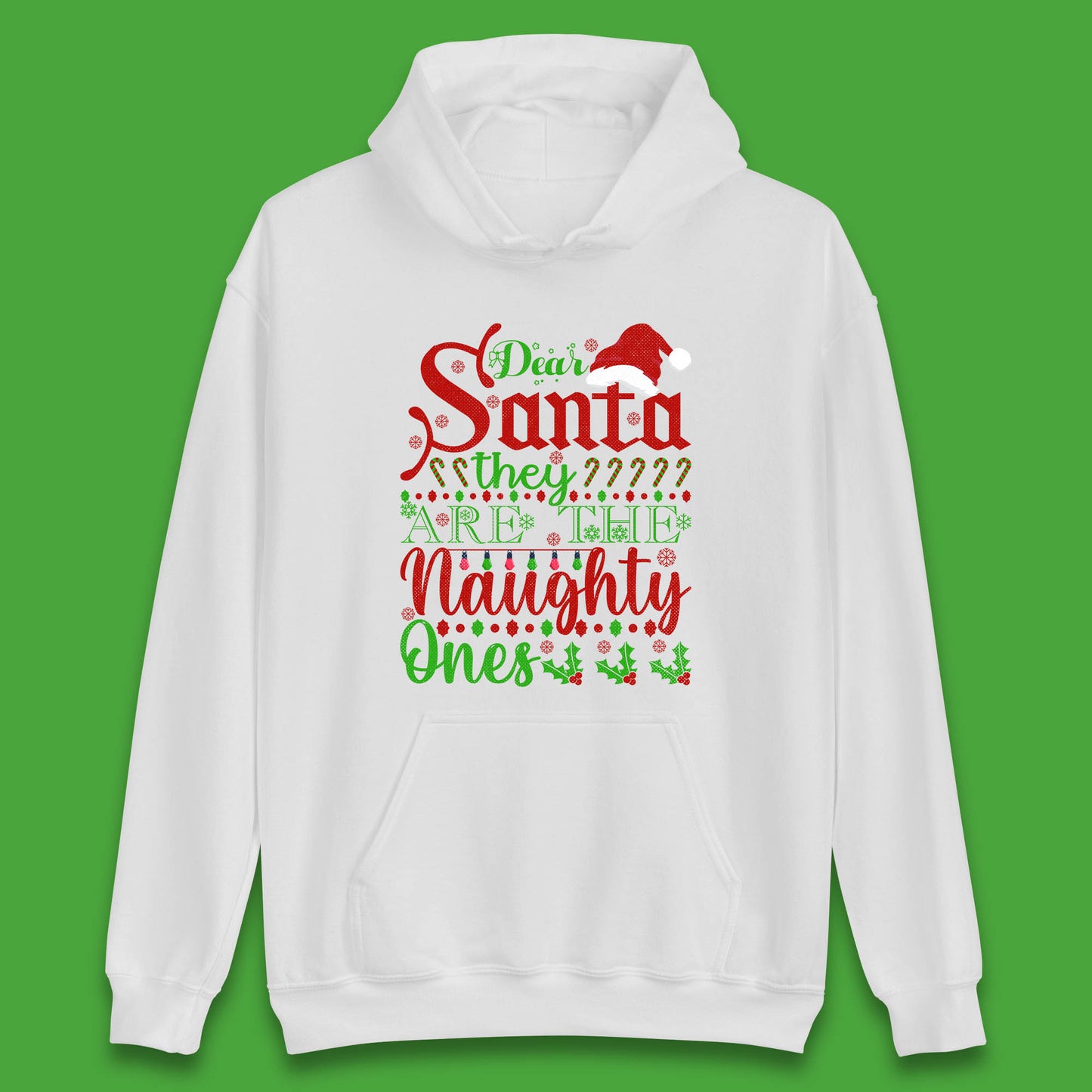 dear santa christmas hoodie