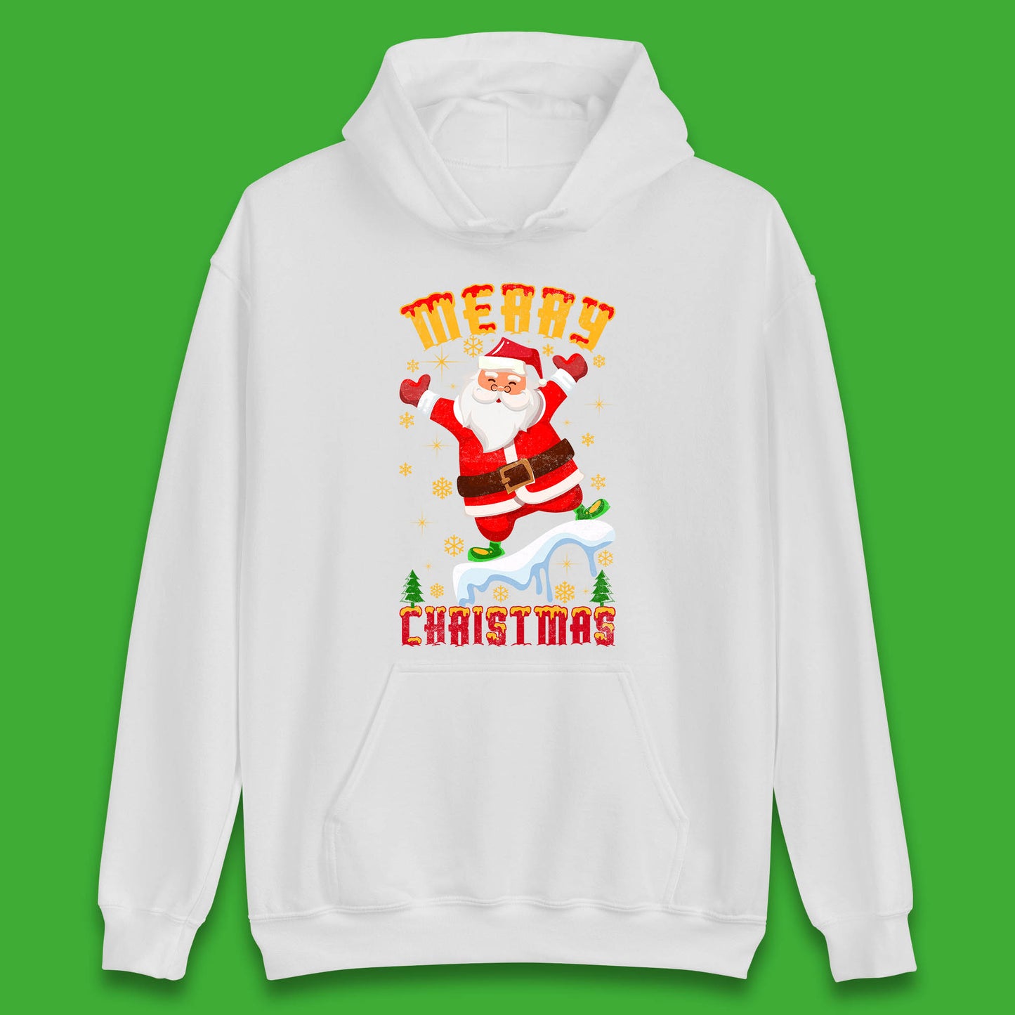 merry christmas santa claus hoodie