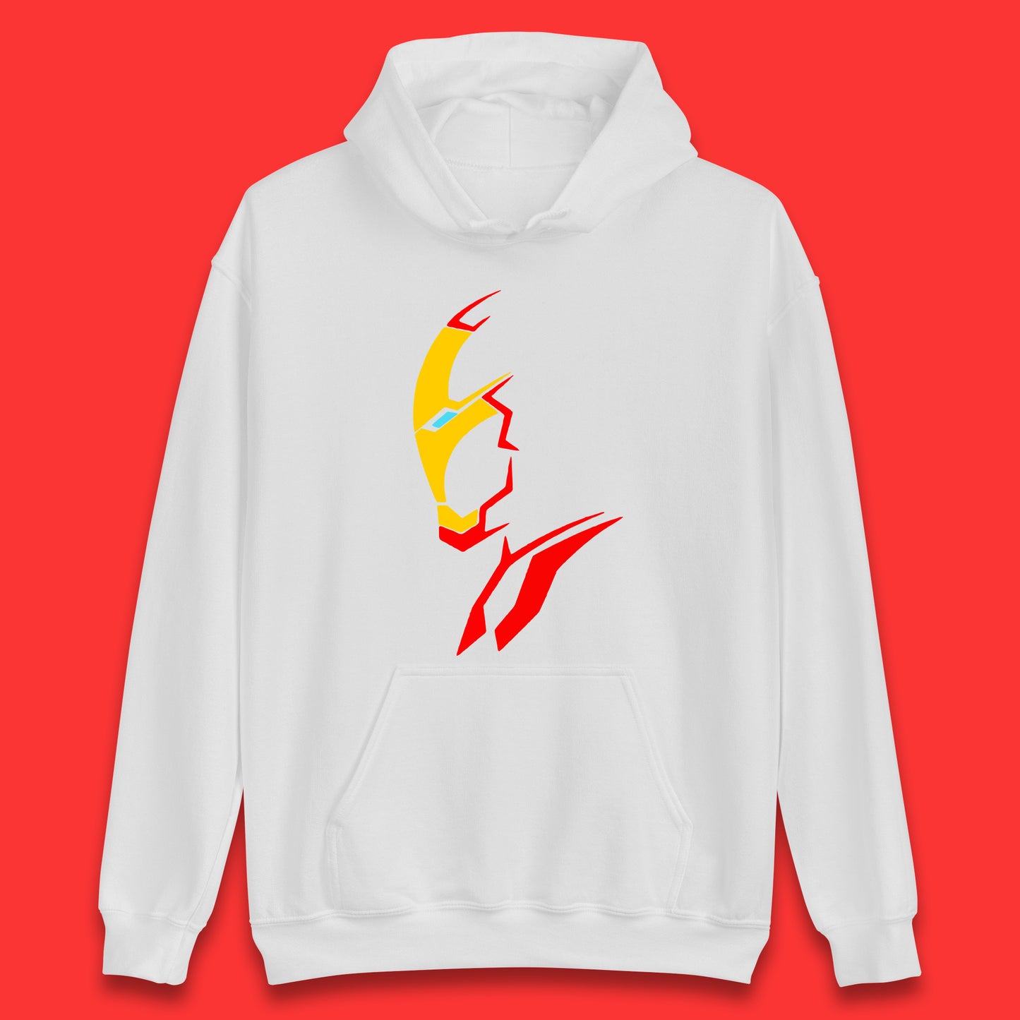 vMarvel Avengers Iron Man Superhero Comic Book Character Iron-Man Marvel Comics Unisex Hoodie