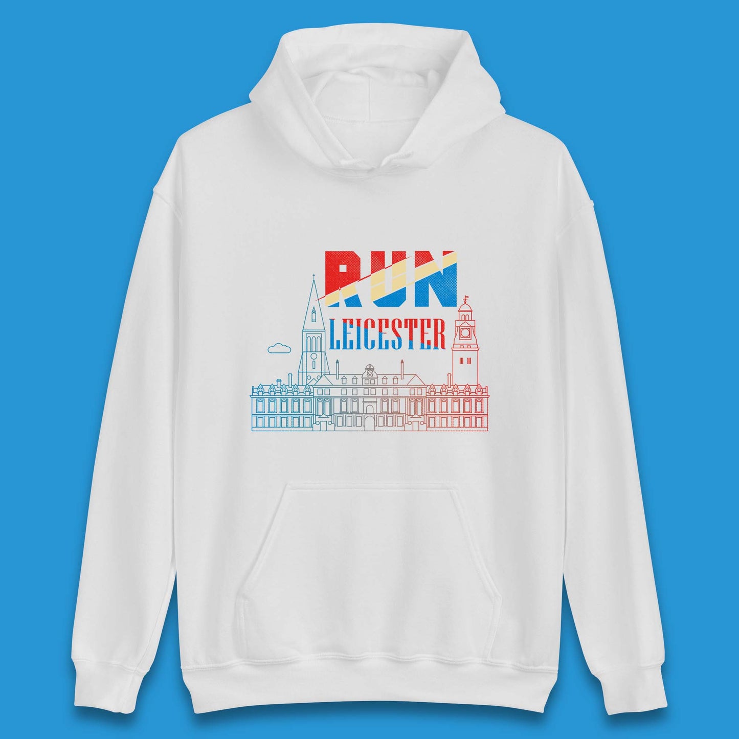 Run Leicester Festival - Souvenir Race Leicester Running Unisex Hoodie
