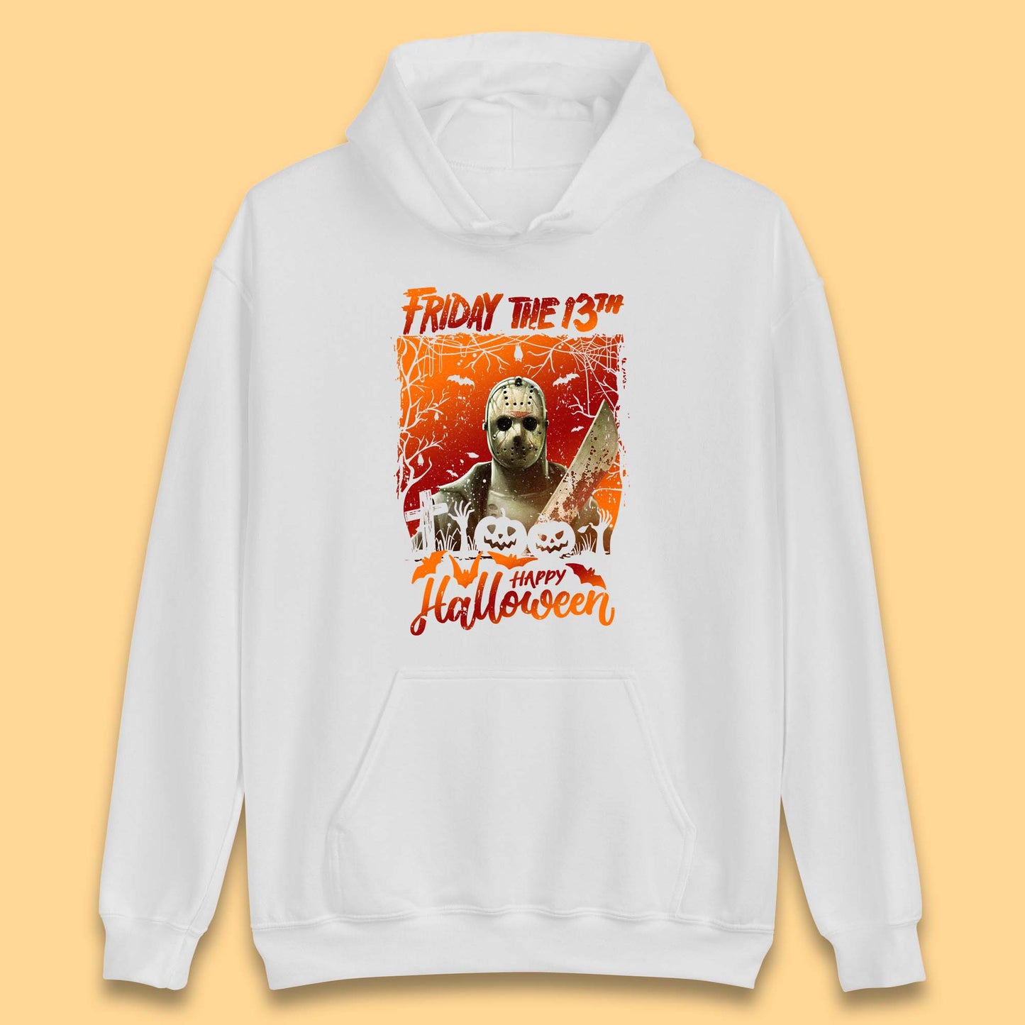 Friday The 13th Happy Halloween Jason Voorhees Halloween Horror Movie Character Unisex Hoodie