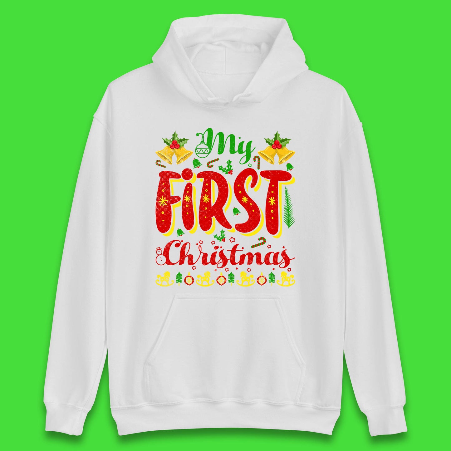 my first christmas hoodie