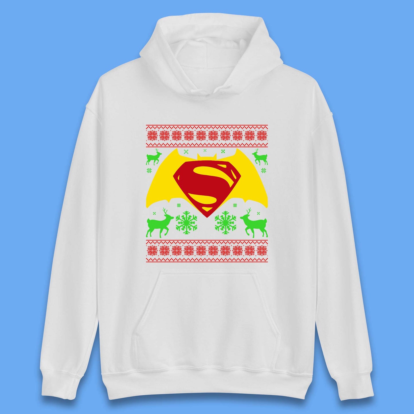 Batman V Superman Christmas Unisex Hoodie