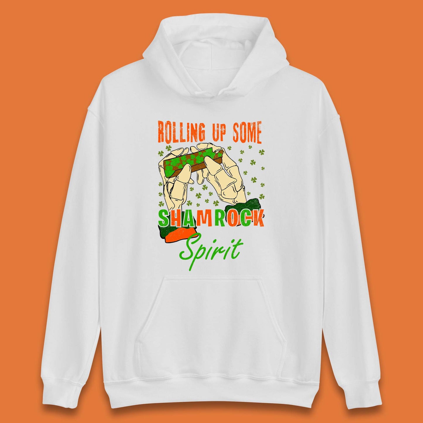Rolling Up Some Shamrock Spirit Unisex Hoodie