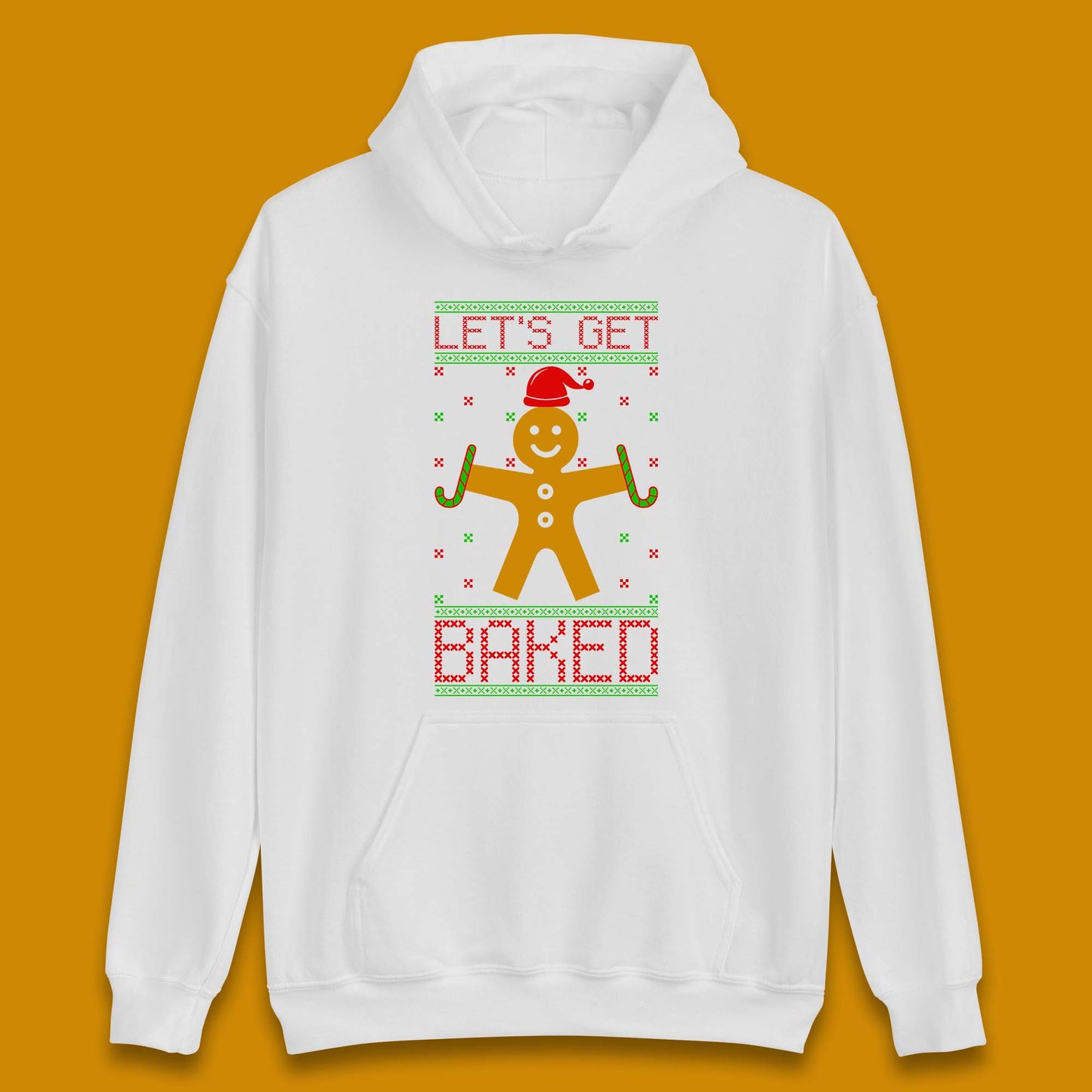 Gingerbread Christmas Unisex Hoodie