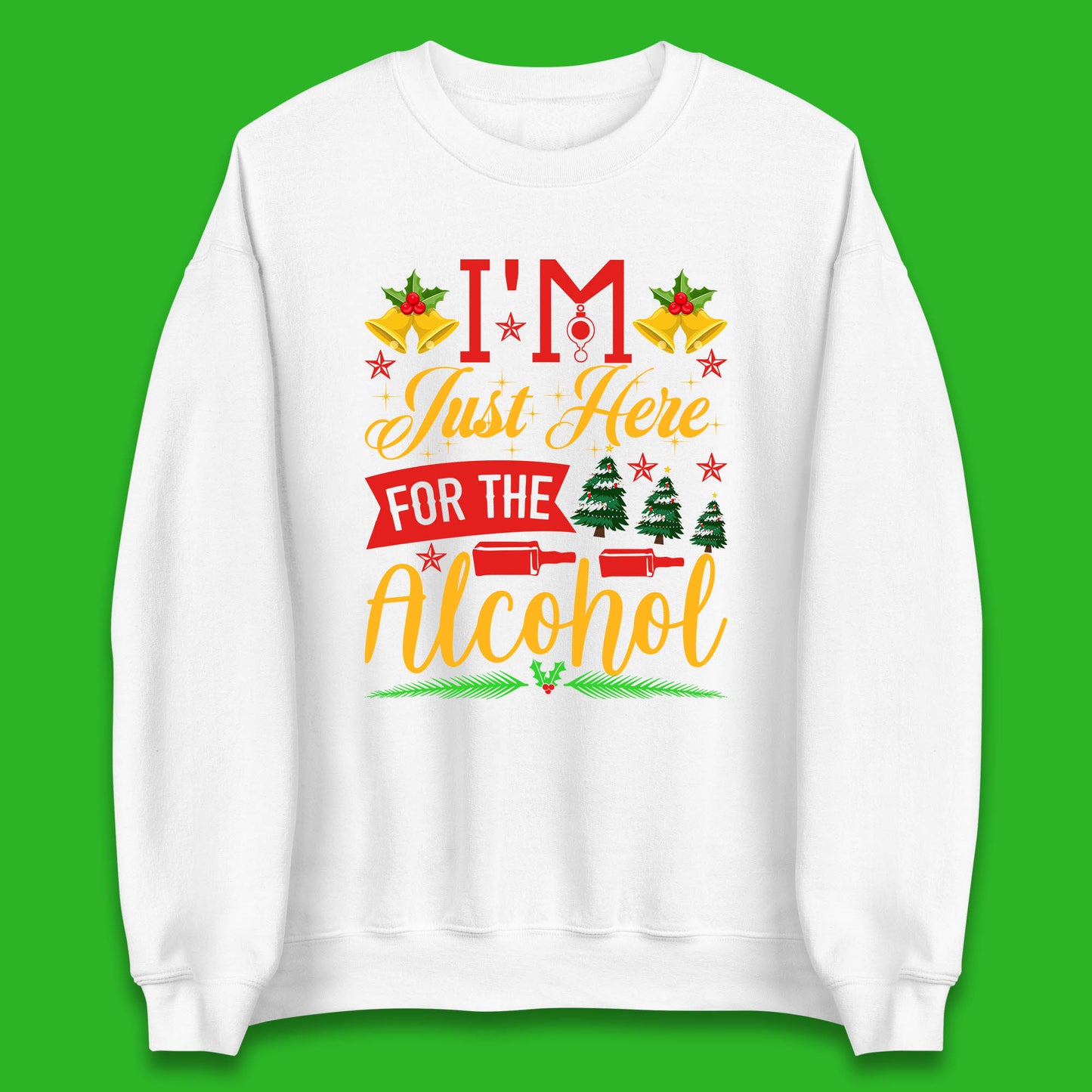 christmas drinking party sweatshirt