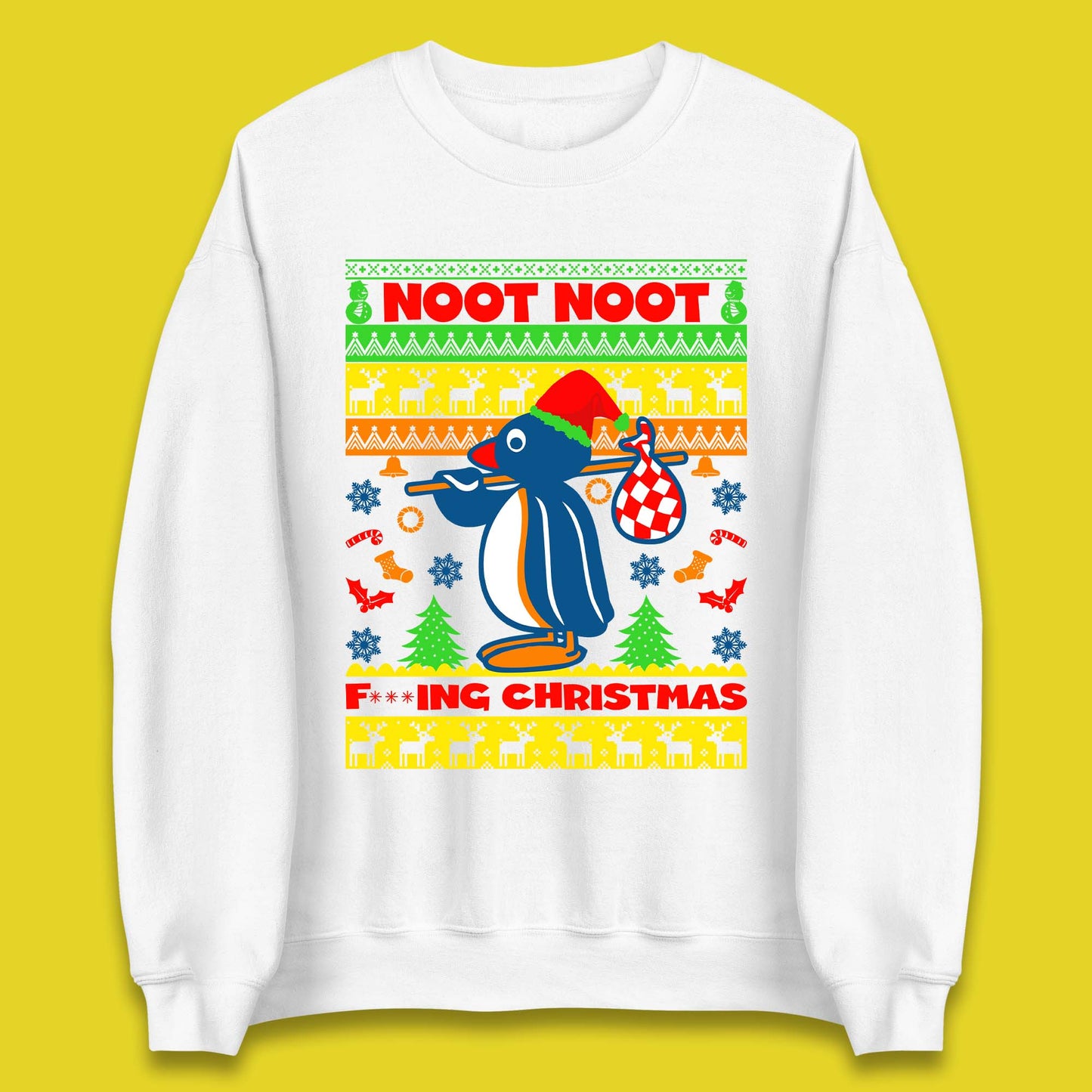 Penguin Noot Noot Christmas Unisex Sweatshirt