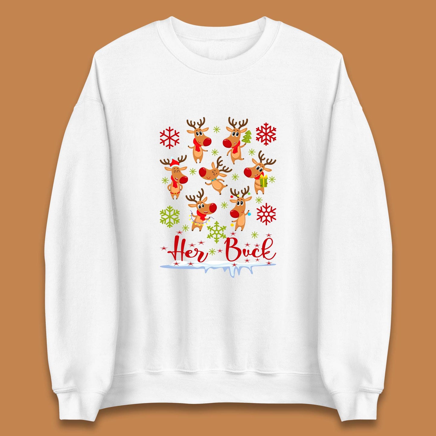 reindeers rudolph sweatshirt