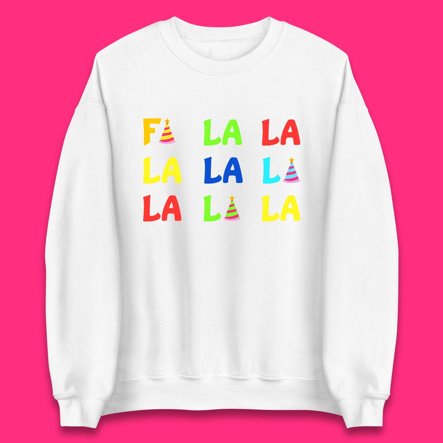 fa la la la christmas song sweatshirt