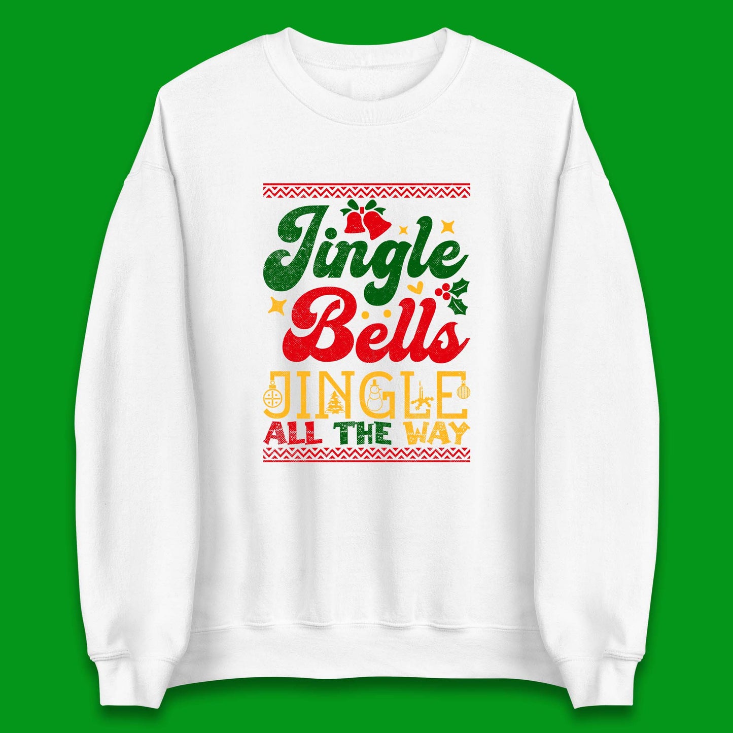 jingle bell christmas sweatshirt