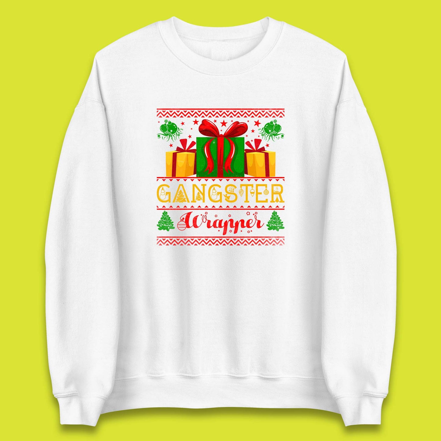 gangster wrapper sweatshirt