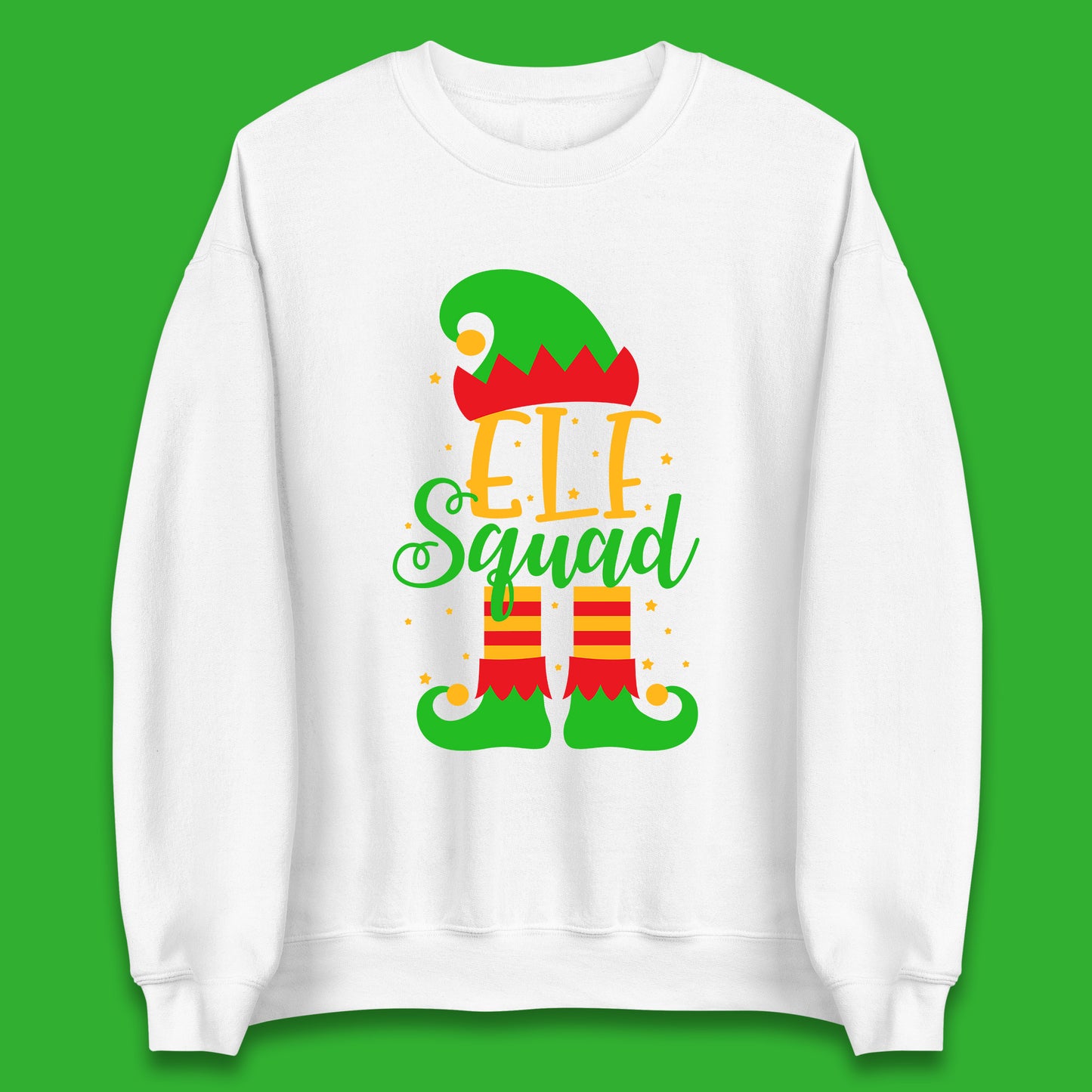 christmas elf squad sweatshirt