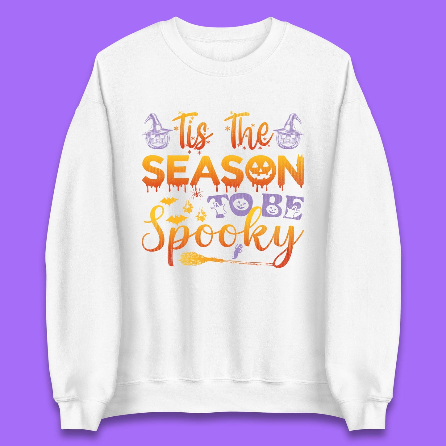 Tis The Season To Be Spooky Halloween Creepy Season Unisex Sweatshirt