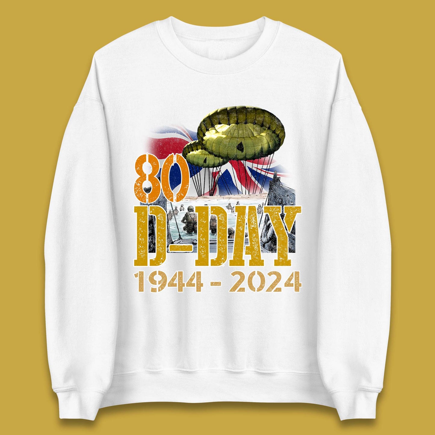 D-Day 1944-2024 Unisex Sweatshirt