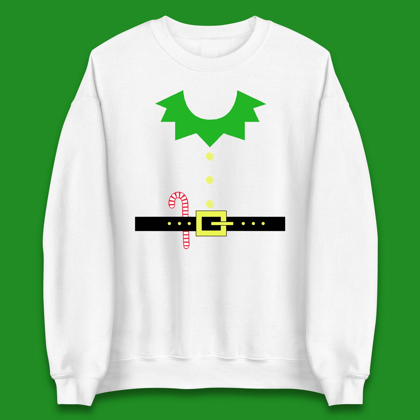 christmas elf costume christmas candy sweatshirt
