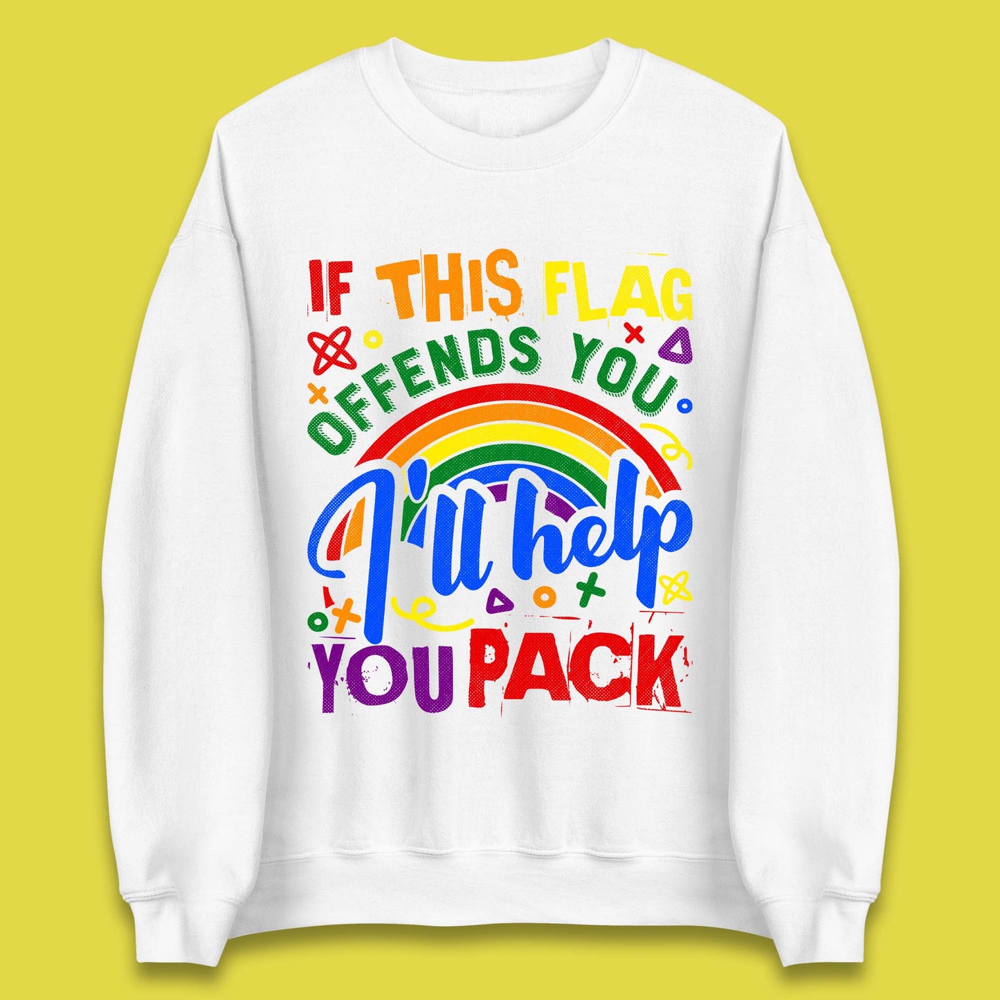 If This Flag Offends You Unisex Sweatshirt