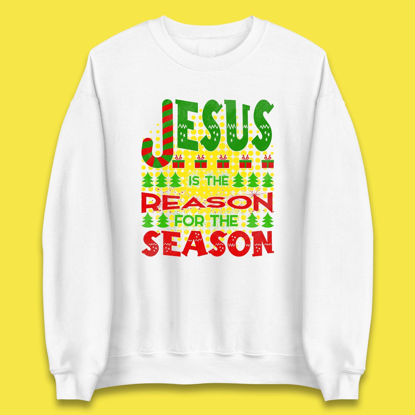christmas jesus sweatshirt