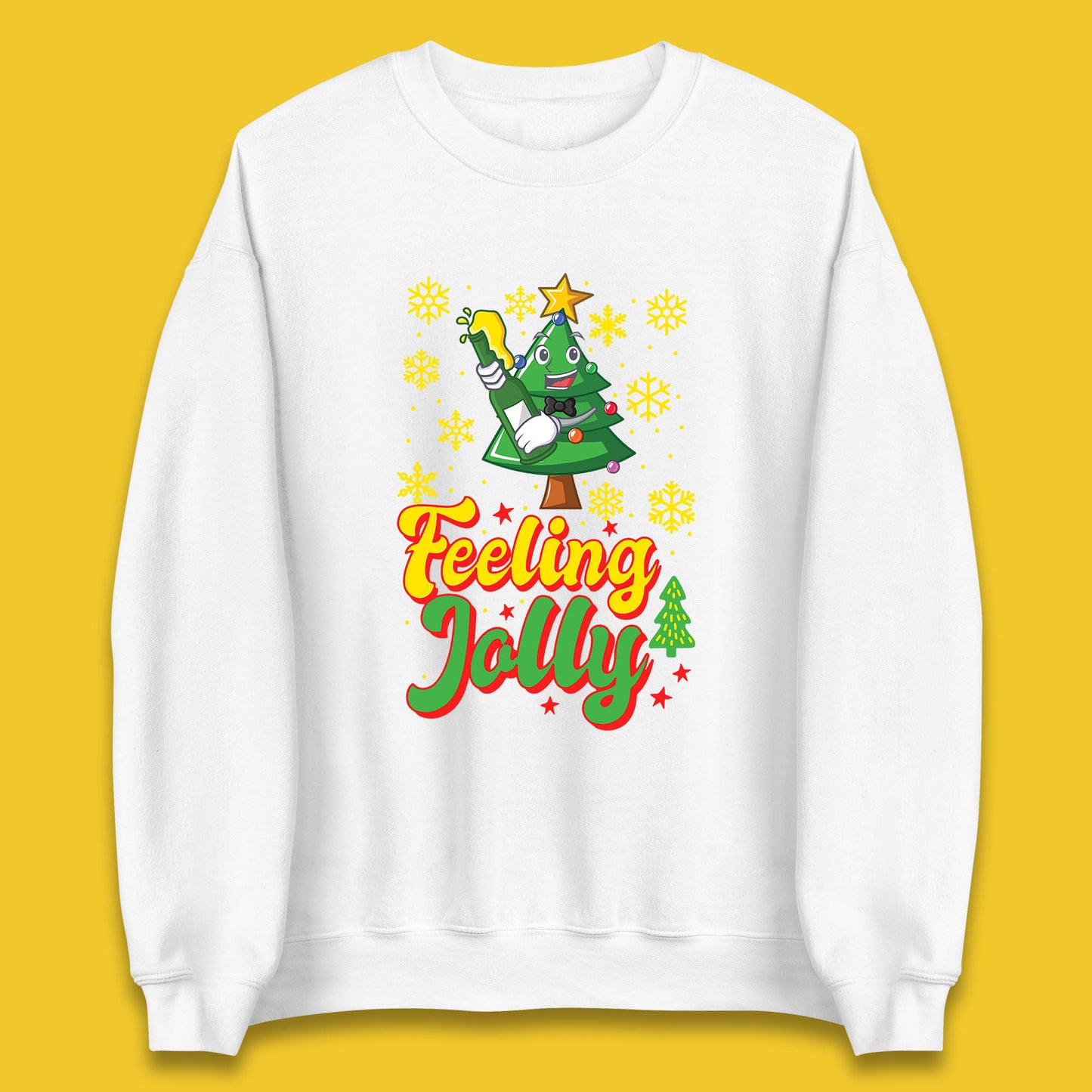 feeling jolly christmas beer sweatshirt