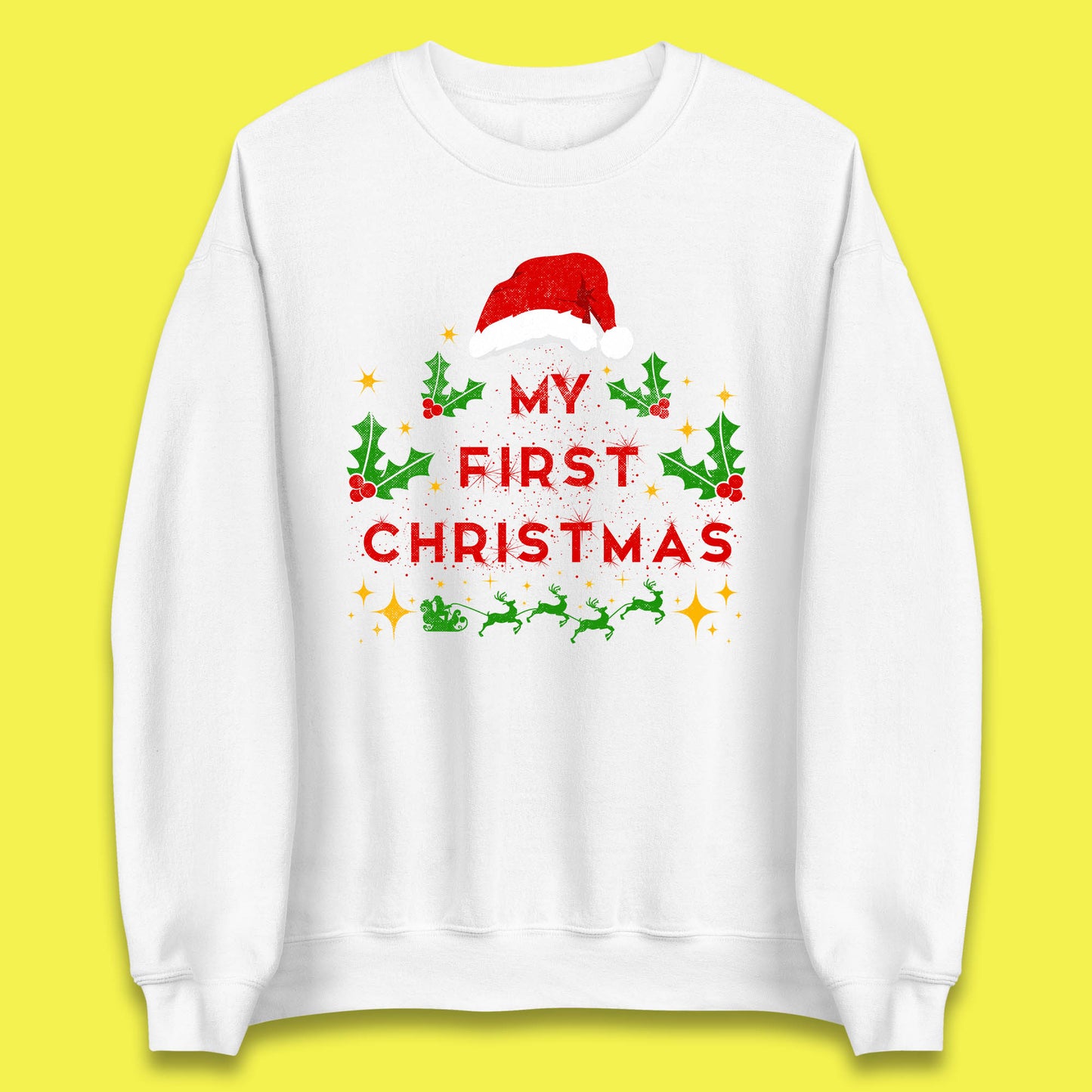 my first christmas winter sweater