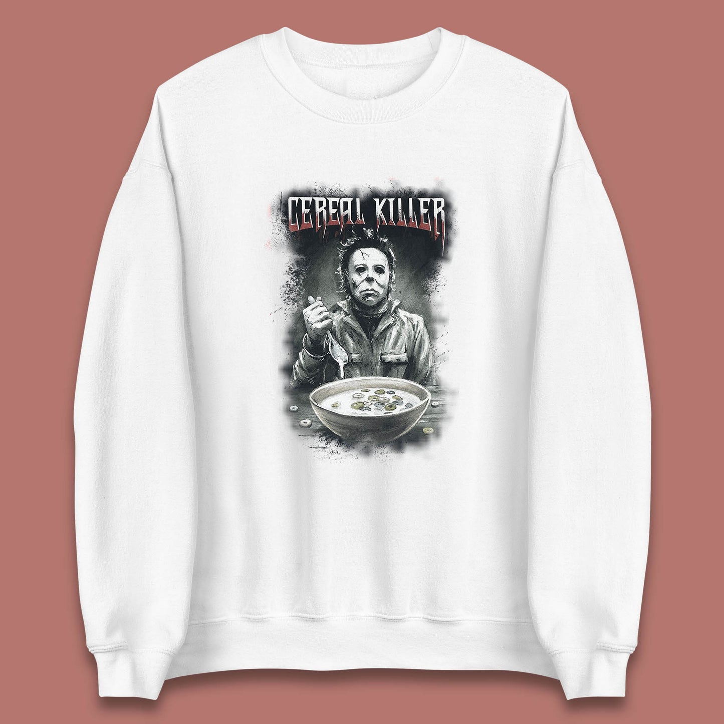 Michael Myers Cereal Killer Halloween Serial Killer Horror Movie Character Unisex Sweatshirt
