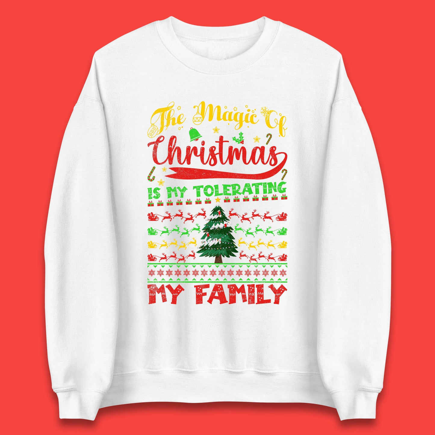 christmas quote sweatshirt