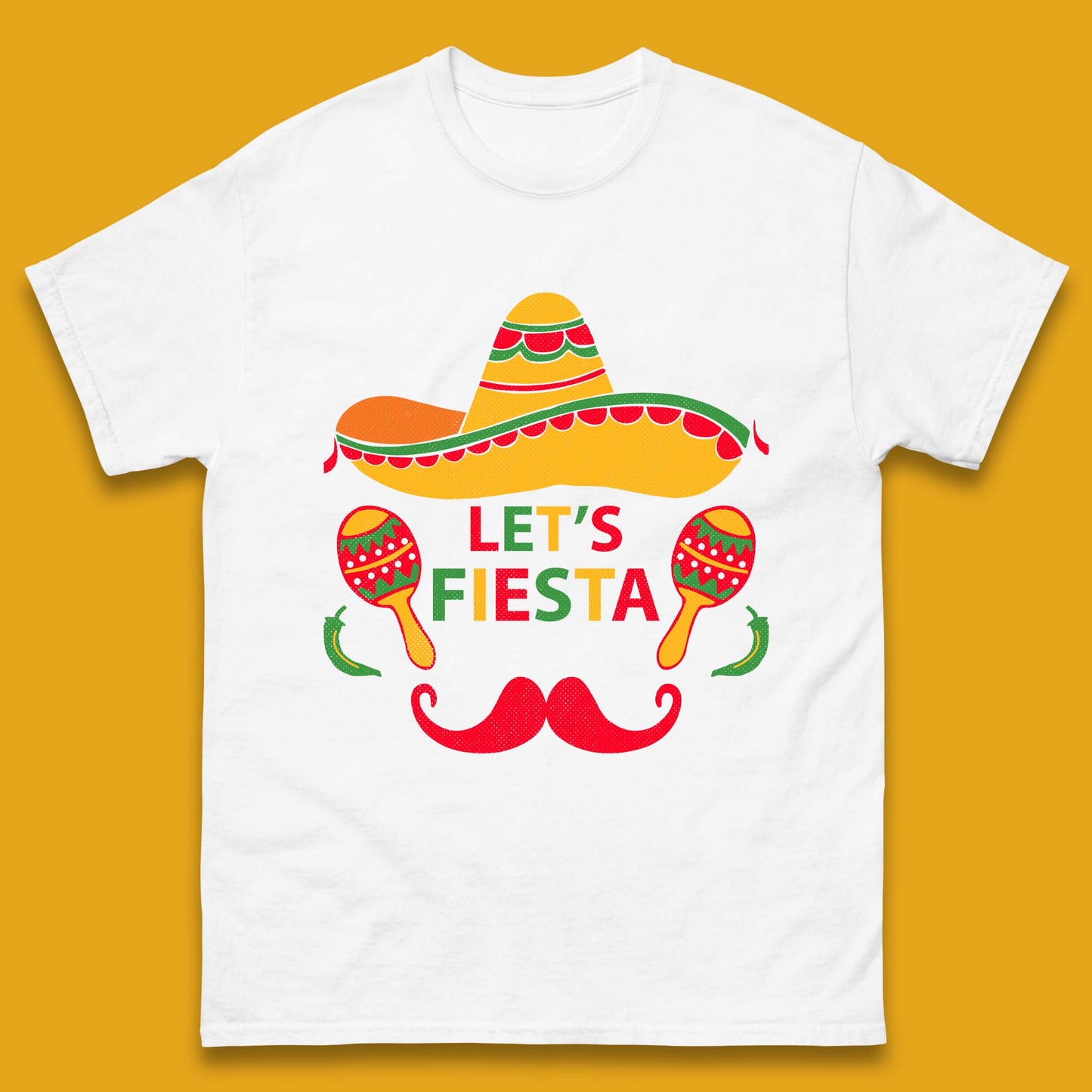 Let's Fiesta Cinco De Mayo Mens T-Shirt