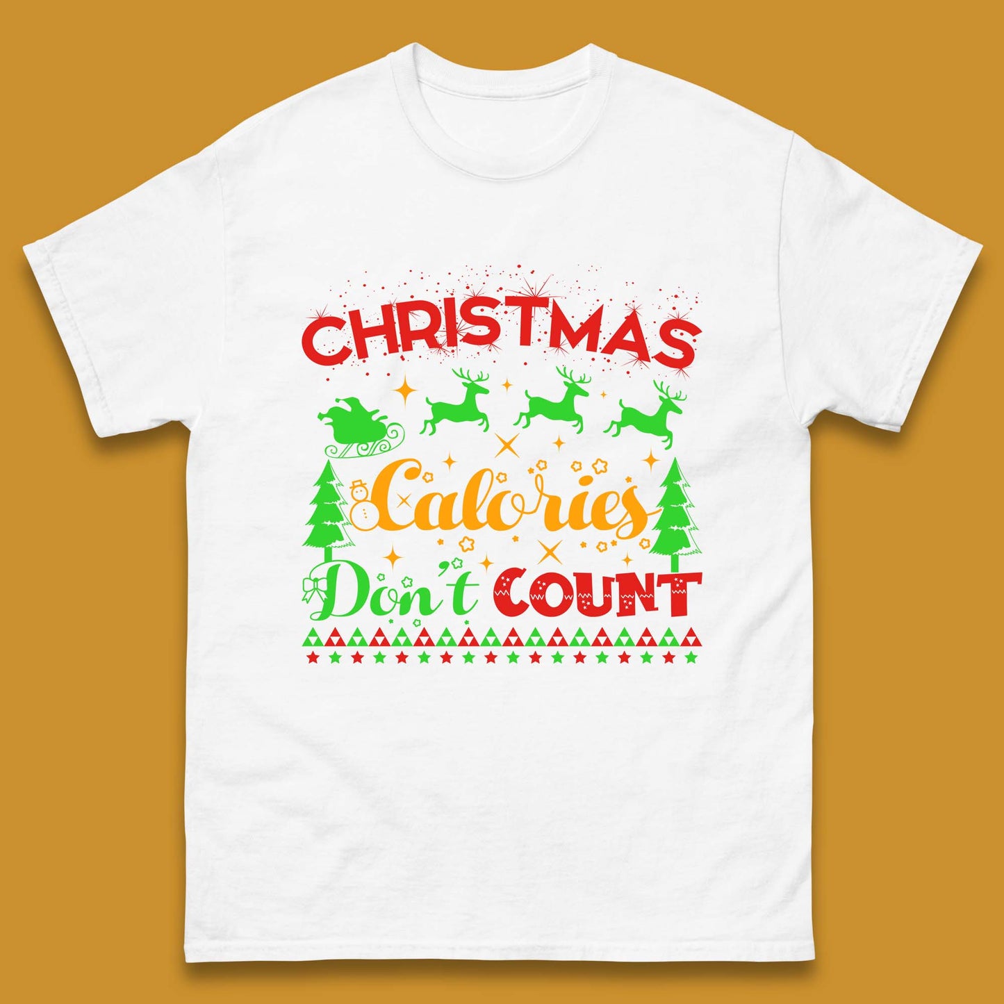 christmas calories don't count t shirt