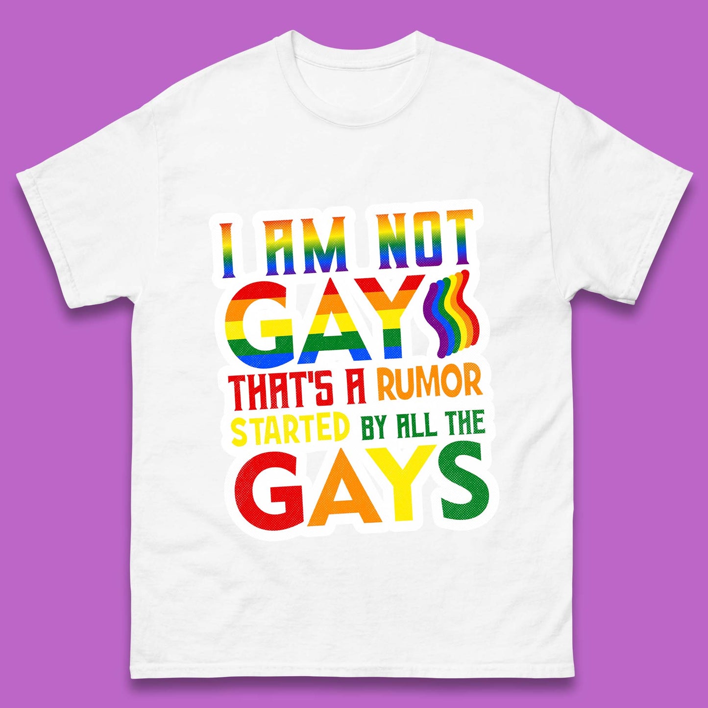 I Am Not Gay Mens T-Shirt